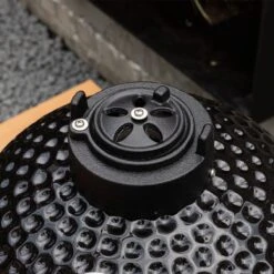 BluMill Kamado BBQ Egg - Kamado 13 Inch - Incl. Vlees Thermometer - Houtskoolbarbecues - Zwart - Ø 27cm -Keukengrill Winkel 1200x1200 564