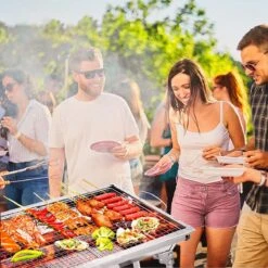 Uten - Houtskoolbarbecue - Opvouwbare Barbecue - Houtskoolbarbecues - Draagbare Camping Barbecue - 430 Roestvrij Staal Grill BBQ - 5-10 Persoon Tuin Buitenfeest - Zilver 12 Uten - Houtskoolbarbecue - Opvouwbare Barbecue - Houtskoolbarbecues - Draagbare Camping Barbecue - 430 Roestvrij Staal Grill BBQ - 5-10 Persoon Tuin Buitenfeest - Zilver -Keukengrill Winkel 1200x1200 596