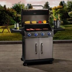 Kansas Gasgrill Barbecue - 4 Pits - RVS -Keukengrill Winkel 1200x1200 645