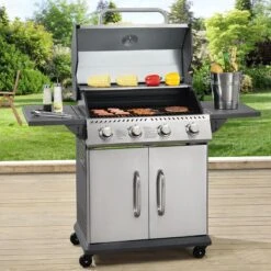 Kansas Gasgrill Barbecue - 4 Pits - RVS -Keukengrill Winkel 1200x1200 647
