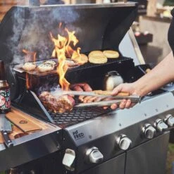 Burnhard Gas BBQ Big FRED Deluxe - 4 Branders - Incl. Keramische Infraroodbrander & Afdekhoes - Deluxe 25 Burnhard Gas BBQ Big FRED Deluxe - 4 Branders - Incl. Keramische Infraroodbrander & Afdekhoes - Deluxe -Keukengrill Winkel 1200x1200 654