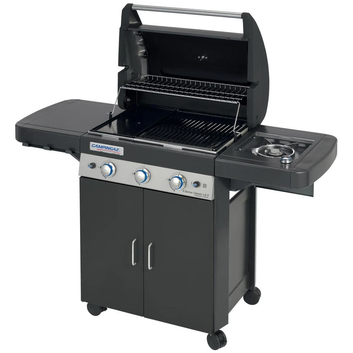Campingaz 3 Series Classic LS Gasbarbecue - 3 Branders - Zwart - BBQ 4 Campingaz 3 Series Classic LS Gasbarbecue - 3 Branders - Zwart - BBQ - Afbeelding 2