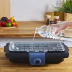 Moulinex BG134812 Barbecue Tafelblad Electrisch 2100W Zwart, Blauw, Zilver Barbecue -Keukengrill Winkel 1200x1200 684