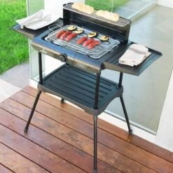 Excellent Electrics Elektrische Barbecue - Grilloppervlak (LxB) 36x24 Cm - 2000W - Zwart -Keukengrill Winkel 1200x1200 693