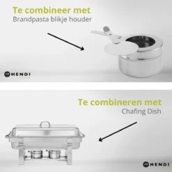 Hendi Brandpasta Voor Chafing Dish - Brandgel 200g - ( 6 Stuks ) -Keukengrill Winkel 1200x1200 712