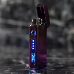 Merkloos Cuberna Elektrische Plasma USB Aansteker Met Batterij Indicator Rainbow - Wind En Storm Bestendig - Geschikt Voor Kaarsen, Vuurwerk, Sigaretten En BBQ -Keukengrill Winkel 1200x1200 73