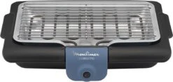 Moulinex BG134812 Barbecue Tafelblad Electrisch 2100W Zwart, Blauw, Zilver Barbecue -Keukengrill Winkel 1200x566
