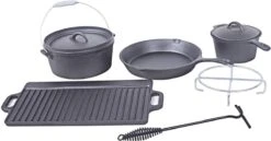 EL Fuego Dutch Oven Set Gietijzer 7-delig -Keukengrill Winkel 1200x628