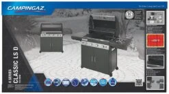 Campingaz 4 Series Classic LS Gasbarbecue - 4 Branders - Zwart - BBQ -Keukengrill Winkel 1200x670