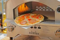 Bighorn Pizzaschep Voor BBQ En Oven-Inklapbare Handgreep -Pizzasnijder- Edelstaal -geschikt Als Broodschep En Ovenschep - SRPT01 -Keukengrill Winkel 1200x800 15