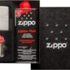 Zippo Brushed Chrome Aansteker, Benzine En Flints Gift Set -Keukengrill Winkel 1200x884 1