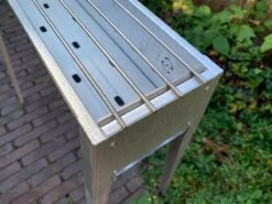 Spiedini Saté-bbq Bali 80 - Saté Houtskoolbarbecue Met Horizontaal Rooster - 80 Cm Lang, 11 Cm Breed - Materiaal: Gealuminiseerd Ijzer -Keukengrill Winkel 1200x899 11