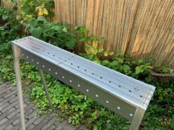 Spiedini Saté-bbq Bali 80 - Saté Houtskoolbarbecue Met Horizontaal Rooster - 80 Cm Lang, 11 Cm Breed - Materiaal: Gealuminiseerd Ijzer -Keukengrill Winkel 1200x899 8