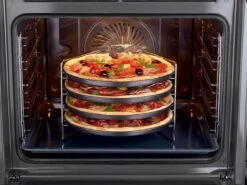 Pizza - Pizzarek - Pizza Oven - Zenker - Pizzabakset - 5 Delige Set Voor 4 Pizza's - Ø 28,5 Cm - Antiaanbaklaag Van ILAG® - Pizzaplaat - Pizza -Keukengrill Winkel 1200x900 12