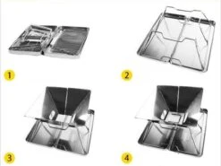 United Entertainment - Opvouwbare Houtskoolbarbecue - RVS - Met Koffer En Draagtas -Keukengrill Winkel 1200x900 33