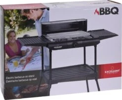 Excellent Electrics Elektrische Barbecue - Grilloppervlak (LxB) 36x24 Cm - 2000W - Zwart -Keukengrill Winkel 1200x984