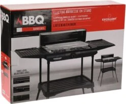 Excellent Electrics Elektrische Barbecue - Grilloppervlak (LxB) 36x24 Cm - 2000W - Zwart -Keukengrill Winkel 1200x993 5