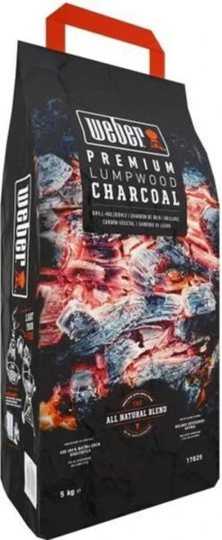 WEBER Houtskool - Zak Van 5 Kg -Keukengrill Winkel 493x1200