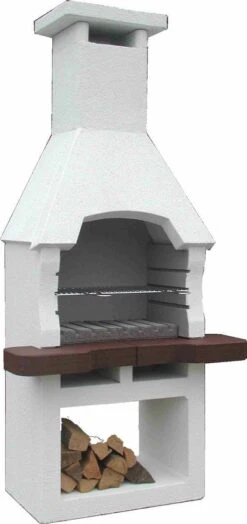 Integard Tuinhaard Houtskoolbarbecue Beton Nr. 9 -Keukengrill Winkel 566x1200