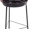 Houtskoolbarbecue Ø33 Cm | Verstelbare Grill BBQ | Halfopen | Zwart / Rood -Keukengrill Winkel 653x1200 1