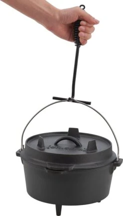 Dutch Oven Enkhuizen Met Deksel Gietijzer Zwart 4,2 L -Keukengrill Winkel 684x1200