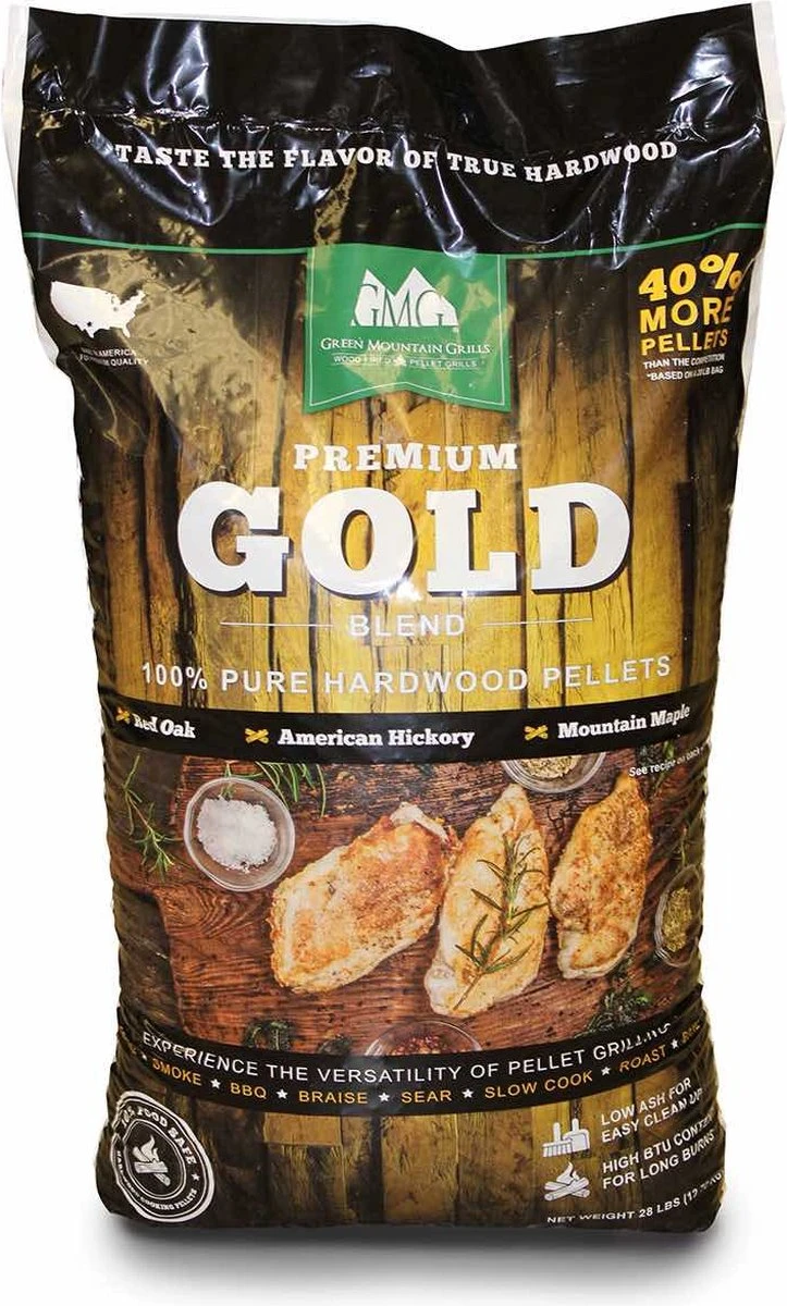 Green Mountain Grills Pellets Gold Blend 2 Green Mountain Grills Pellets Gold Blend