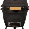 Patton Kamado Grill 13" - Keramisch - Kookoppervlak Ø 28 - Mat Zwart -Keukengrill Winkel 736x1200