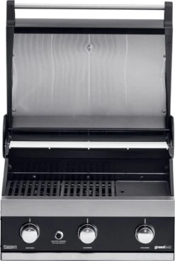 Grandhall Premium G3 Inbouw Bbq - Met Gasdrukregelaar -Keukengrill Winkel 805x1200