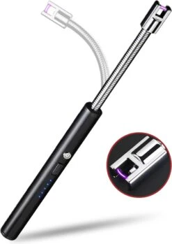 Dailygoods® Elektrische Aansteker - Plasma Aansteker - Oplaadbaar - Gift Set - Zwart 10 Dailygoods® Elektrische Aansteker - Plasma Aansteker - Oplaadbaar - Gift Set - Zwart -Keukengrill Winkel 849x1200