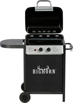 Bighorn Gasbarbecue En Grill – 2 Branders – Zwart 25 Bighorn Gasbarbecue En Grill – 2 Branders – Zwart -Keukengrill Winkel 851x1200