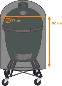 Luxe Waterdichte Ronde BBQ Hoes - 84 Cm X 77 Cm - Barbecue Beschermhoes - BBQ Accessoires - Geschikt Voor O.a. Kamado, Big Green Egg, Grill Guru, The Bastard, Patton, Weber 10 Luxe Waterdichte Ronde BBQ Hoes - 84 Cm X 77 Cm - Barbecue Beschermhoes - BBQ Accessoires - Geschikt Voor O.a. Kamado, Big Green Egg, Grill Guru, The Bastard, Patton, Weber -Keukengrill Winkel 878x1200