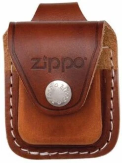 Zippo Pouch Brown With Clip