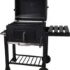 Houtskool BBQ Op Wielen + Tafel | Mat Zwart - X86000060 -Keukengrill Winkel 980x1200 1